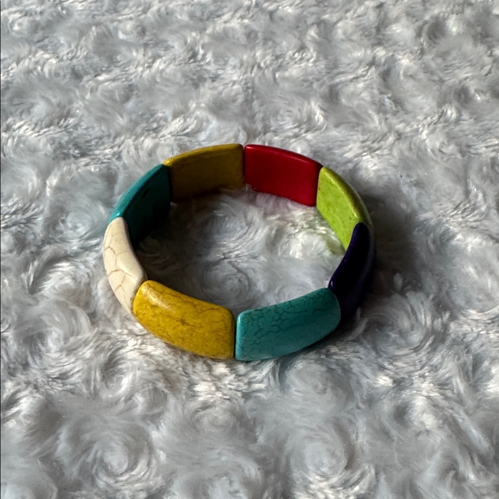 Multicolor Chunky Bracelet